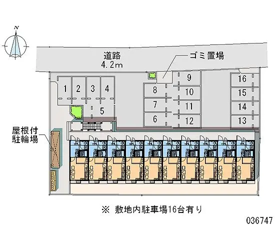 ★手数料０円★高崎市和田多中町 月極駐車場